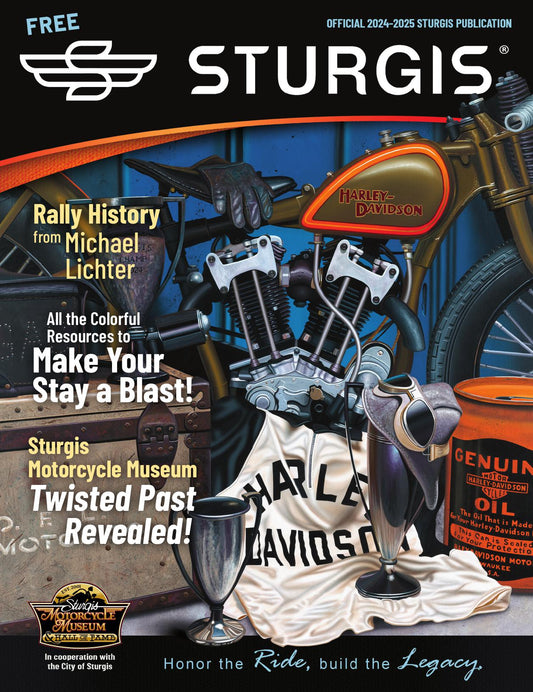 Renowned Artist Scott Jacobs Captures Sturgis History on Cover of 2024 Rally Magazine