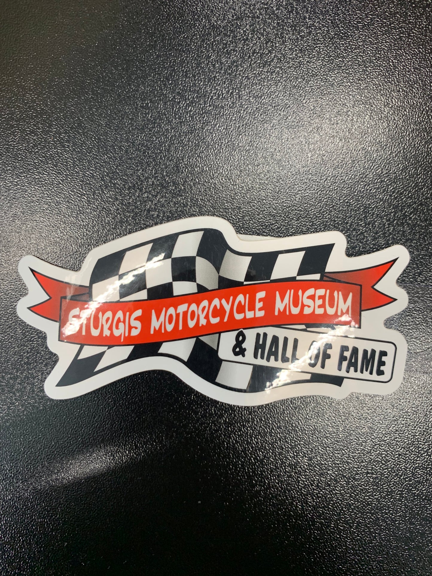 SMM & HOF Racing Flag Sticker