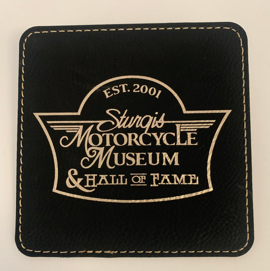 SMM & HOF Leather Coasters